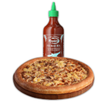 Sriracha Honey Chicken Pizza - Razmin